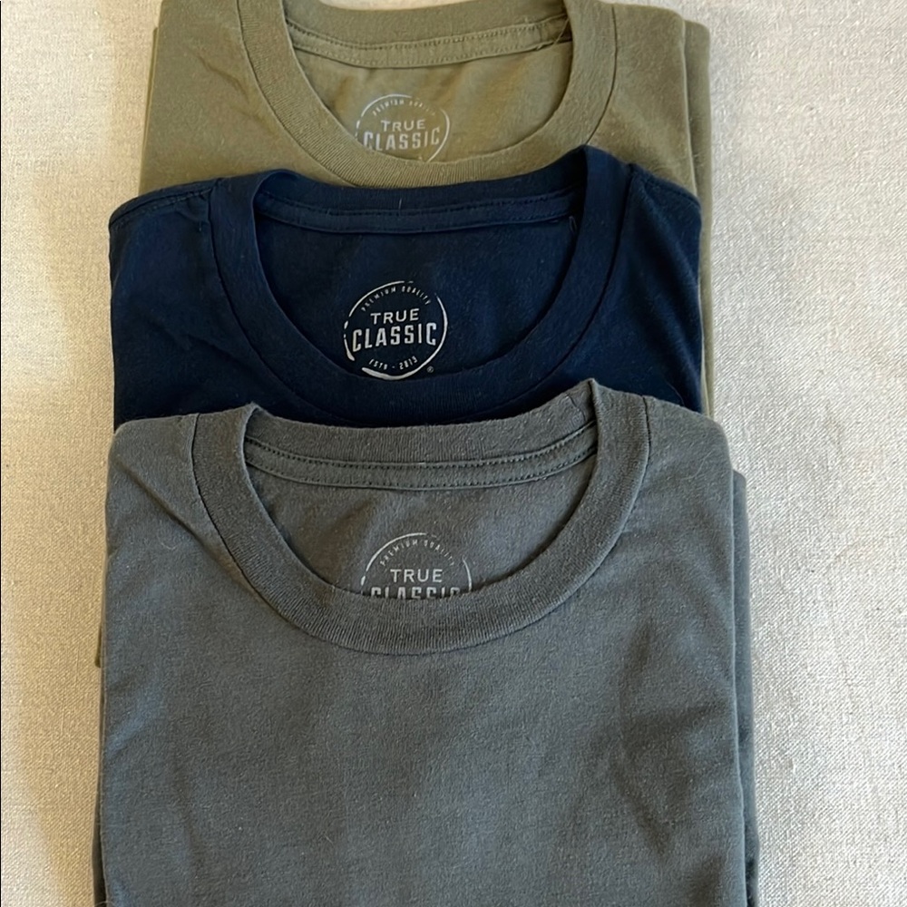 Green and Blue Short Sleeve Tees Collection